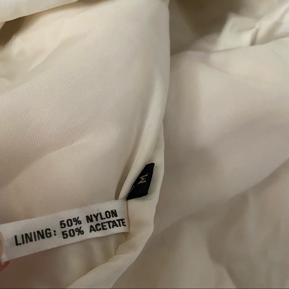 Vintage ivory real fur coat - Picture 6 of 9